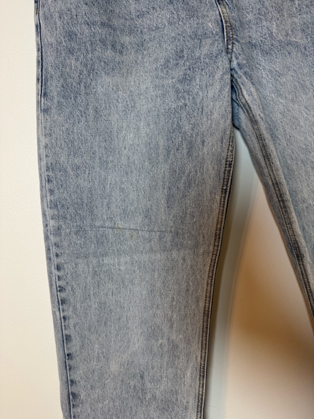 Princess Polly Jeans Womens US 4 Light Wash Straight Leg High Rise Denim Size 28 - Picture 5 of 8